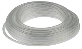 Rura gumowa średnica wew 3.2mm średnica zew 6.4mm Substancja chemiczna Przezroczysty długość 15m