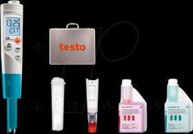 0563 2065 pH meter testo 206-pH1, 0,0 - 14,0 pH, value pack