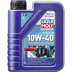 Liqui Moly 25012 Marine 4T 10W-40 Oil 1L Wear Protection Anti-Corrosion