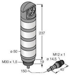 Sygnalizator łączony Turck TL50GYRBALSCQP