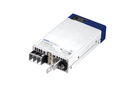 Zasilacz impulsowy nap. wyjściowe: 5V dc 1kW 200A 1 wyjście nap. wejściowe: 85 → 264V ac Montaż w obudowie Cosel