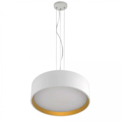 Lampa wisząca Hudson biało - złota LED 4000K Light Prestige