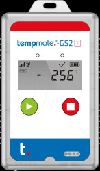 G2T-000 Single-use data logger, TEMPMATE.®-G2T, IP65