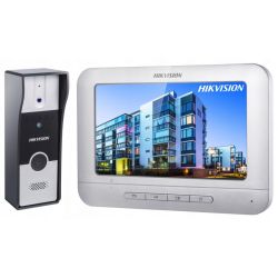 Wideodomofon 7" HIKVISION bezsłuchawkowy 4-przew. instalacja / DS-KIS202T