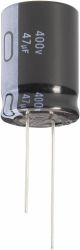 Kondensator elektrolityczny radialny THD 5 mm Jianghai ECR2GLK220MFF501225 22 µF 400 V 20 % (Ø x W) 12.5 mm x 25 mm 1 sz