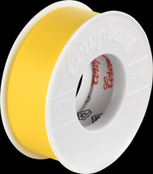 1676 VDE Electrical insulation tape, 10 m, 19 mm, yellow