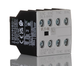 Styk pomocniczy Eaton 4 4 NC Zaciski śrubowe Mocowanie z przodu