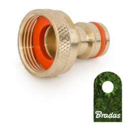 Przyłącze na kran GW 3/4" MOSIĄDZ BRADAS BR-2195