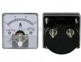 Miernik analogowy amperomierz 15A z bocznikiem