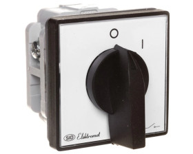 Łącznik krzywkowy 0-1 1P 16A natablicowy bez płytki przedniej Łuk 16-52 IP-65 921652