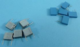 100nF/100V 7,5mm MKT KONDENSATOR