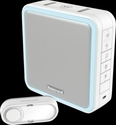 DC915S Wireless gong with bell button, white