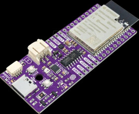 333169 Dasduino CONNECT+, ESP32, Arduino IDE, with socket connector