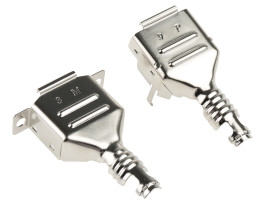 Osłona tylna D-Sub 9 -pinowe Stal Proste 3M D