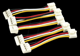 110990036 Arduino - Grove Universal Cable, 4-Pin, 5cm, buckled (5er Bag)