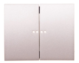 SISTENA LIFE Klawisz podwójny z podświetleniem titan 771479