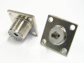 UC1 ( UHF ) gniazdo do obudowę kwadratowe