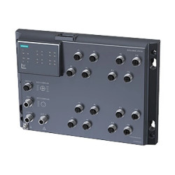 Switch przemysłowy zarządzalny SCALANCE XP216 12x M12 10/100 Mbit/s, 4x M12 10/100/1000 Mbit/s, IP65, 6GK5216-0HA00-2AS6
