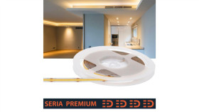 Taśma Premium 24V Cob 528Led 3000K 1300Lm Ra90 (50)