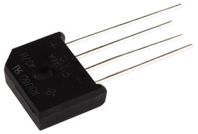 Mostek prostowniczy Jednofazowy 6A 200V KBU