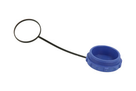 Zaślepka; SP2910 CAP; SP29; skręcane do SP2910; skręcane; nylon66; niebiesko-czarny; IP68; Weipu; RoHS