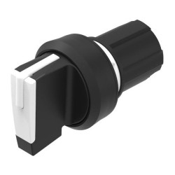 EAO 45-2844.1C90.006 Series 45 Selector Switch Actuator 2P White Short Lever 0Mo