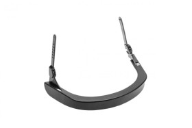 LUNE ramka do osłony twarzy czarna uni