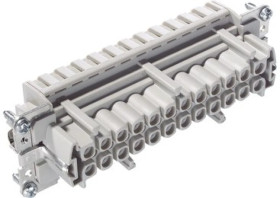 Wkłąd złącza 24P+PE żeński 16A 500V EPIC H-BE 24 BF 10401300 /5szt./