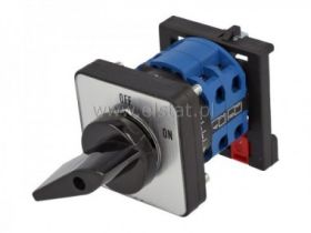 Wyłącznik 20A 4 tory 2 war. ( 0-1 ) szyna DIN