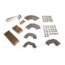 Zestaw śrubek, nakrętek i tulejek dystansowych M3/M4 - 120szt.