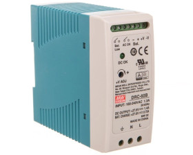 Zasilacz buforowy 90-264V AC / 27,6V DC 1,4A 59,34W DRC-60B