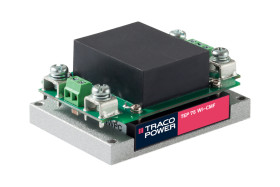 Przetwornica DC-DC, 75W, Uwe 9→ 36 V DC, Uwy 24V dc, Iwy 3.2A, TRACOPOWER