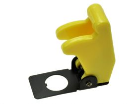Nakładka; osłona bezpieczeństwa; T-CAP-Y; żółty; matowy; plastik; TOP GUN; RoHS