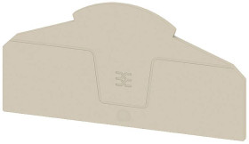 Płyta zamykająca Weidmüller EP TTB 6 2710170000, 20 szt.