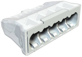 OBO Bettermann 2054507 Zacisk wtykowy 61 525 LGR, PIN: 5, 450 V, 24 A, 1 szt.