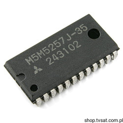 M5M5257J-35 CMOS SRAM 256kBit SMD-SOJ24 MITSUBISHI USED