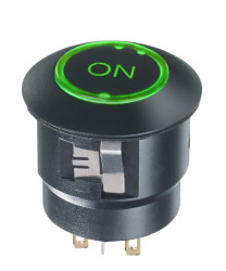 Nasadka przełącznika SPST, montaż panelowy APEM