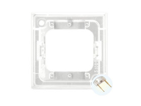 ARIA Zespół podświetlenia led biały do wyłączników potrójnych bezbarwny ZP-4UB OSPEL