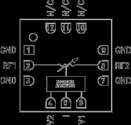 GaAs MMIC Voltage-Variable Attenuator, DC - 18 GHz