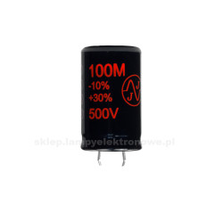 Kondensator 100uF/500V Print JJ