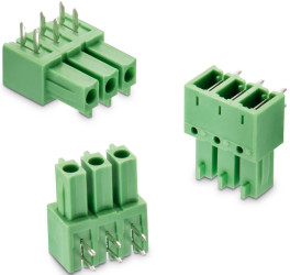 Wtykowy blok zaciskowy, seria: 3093 3 -pinowe raster 3.81 mm 1 -rzędowe Wurth Elektronik