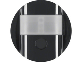 BERKER R.x/Serie 1930/Glas KNX RF quicklink Nasadka czujnika ruchu komfort 1,1m czarny połysk 85345131 HAGER
