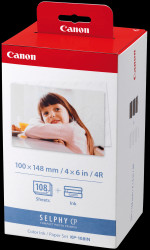 3115B001 108 sheets of paper, 10 x 15 cm, including colour cartridge