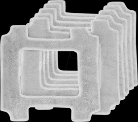 5221 Lifenaxx replacement cloths for LX-047, 6 pieces