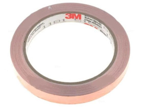 FE-5100-5279-1 Taśma: elektroprzewodząca W: 12mm L: 16,5m Thk: 66um miedź UL510