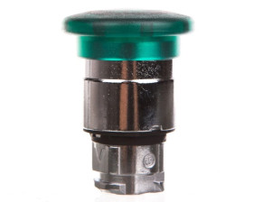 Główka podśw. przycisku grzybk. O22 zat. awar. ziel. O40 z sam. powr. zint.LED ZB4BW433