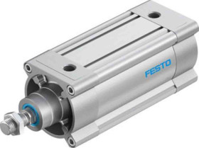 Siłownik pneumatyczny z tłoczyskiem skok: 125mm Festo Ø 100mm dwustronnego działania Action DSBC-100-125-PPSA-N3