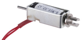 Elektromagnes liniowy 24 V DC 3mm Funkcja Push Pull siła utrzymująca: 0.1N