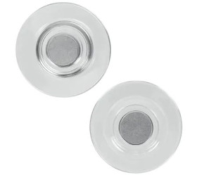 Magnes do tablic białych, Przezroczysty, maks. ciężar: 80g