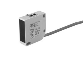 Czujniki fotoelektryczne w obudowie prostokątnej Carlo Gavazzi zakres 20 m LED